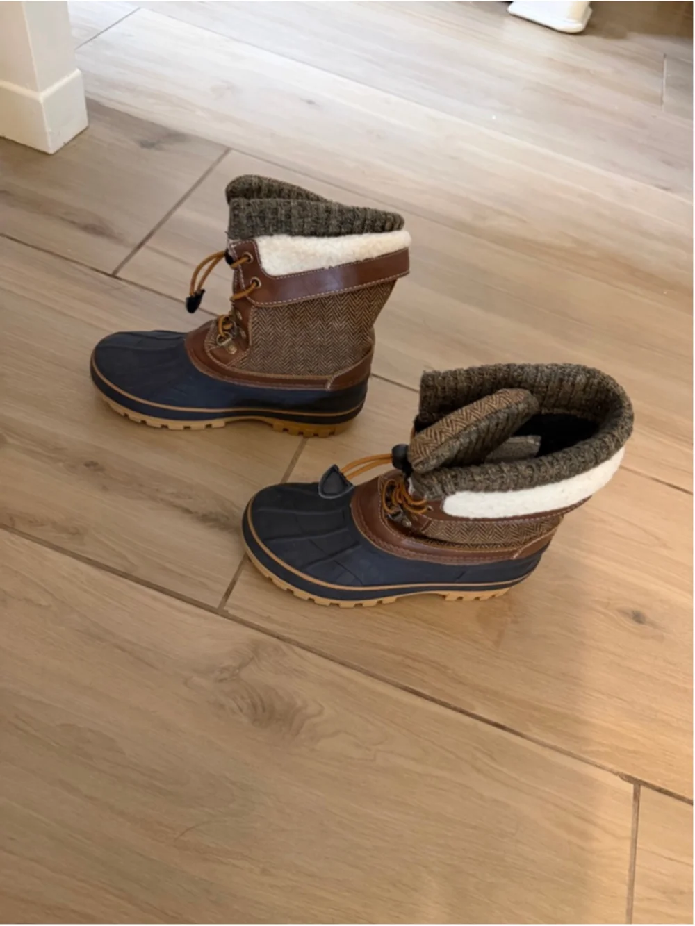 DREAM PAIRS Boys Girls Snow Boots Water-Resistant Outdoor Warm Cozy Anti-Slip 3